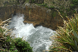 Blowhole Punakaiki Pancake Rocks