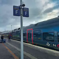 IMG 20260306 120313527 HDR  Trein van Bodo naar Trondheim staat klaar