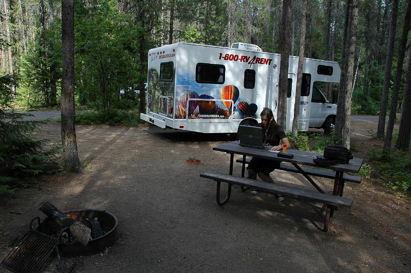 DSC_0179.JPG - Fish creek camping in Glacier nat'l Park