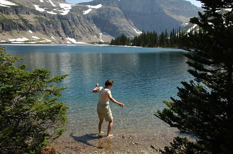 DSC_0267.JPG - Hidden Lake, koud......