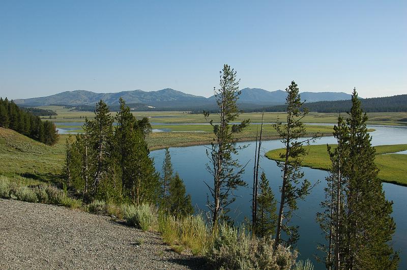 DSC_0576.JPG - yellowstone river tussen Canyon en Lake Yellowstone